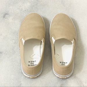Janie and Jack toddler boy slip on shoes 12